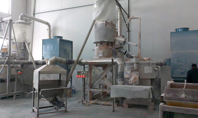 河北雄縣PVC混料機、擠出機除塵系統(tǒng)除塵器已交付使用